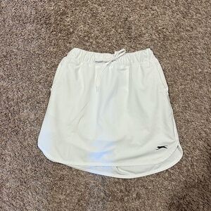 White Slazenger Golf Skirt